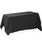 Lann's Linens 10 Pack Rectangular Tablecloths, Washable Polyester Fabric Table Cloth for Dining Tables, Parties, Restaurants, Weddings